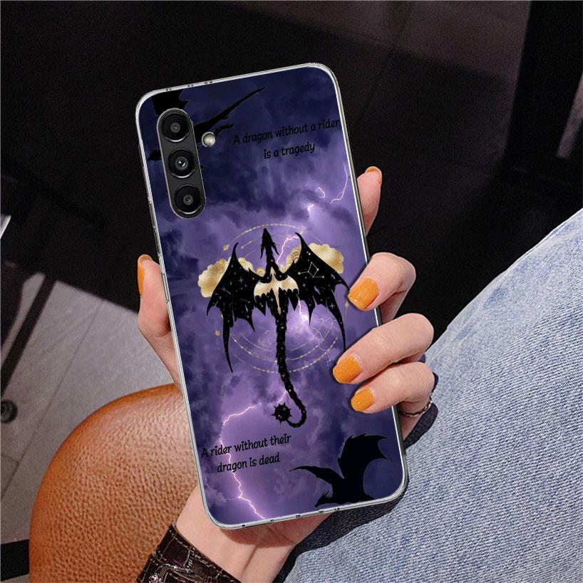 F-Fourth W-Wing Dragon Phone Case For Samsung Galaxy A17 A16 A15 A14 A13 A57 A56 A55 A54 A53 A37 A36 A35 A34 A33 A26 A25 A24 A23