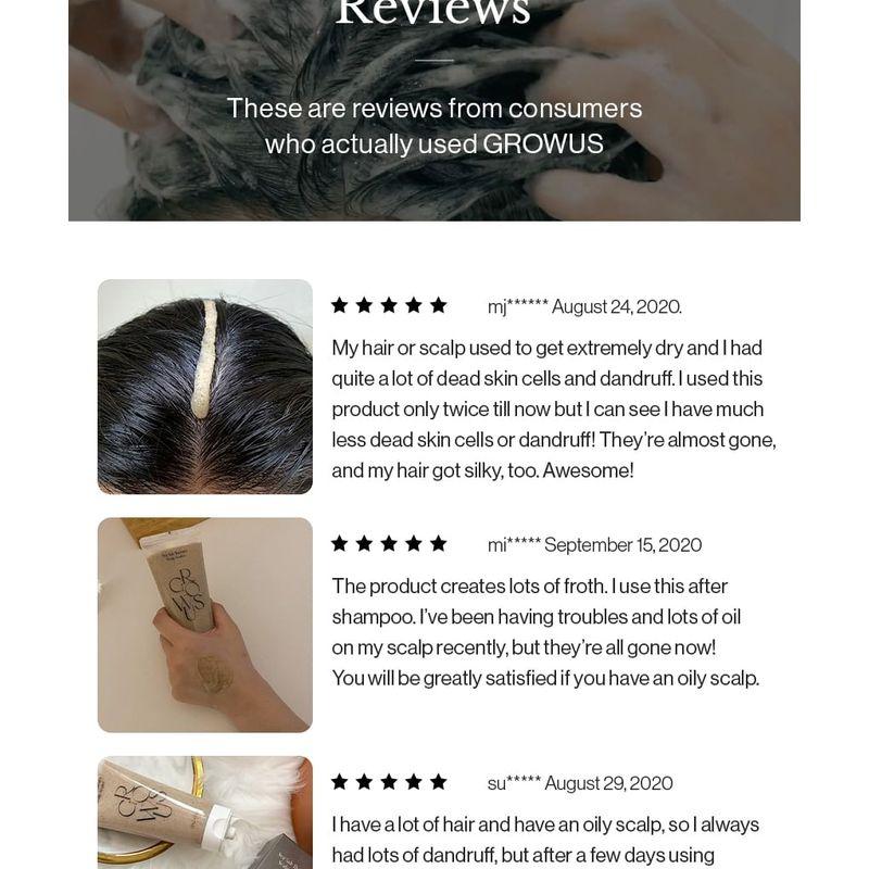 GROWUS - Sea Salt Therapy Scalp Scaler Jumbo