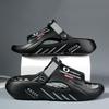 Fashion Men Massage Slippers Indoor Outdoor Sandals Beach Casual Shoes Slides Men's Sandals Big Size Comfortable Soft Plus Size