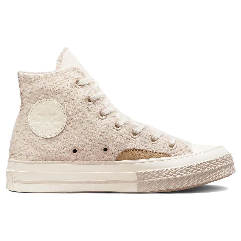 Converse Chuck 1970S Cozy Utility Trendy Versatile Breathable Lightweight High-Top Canvas Shoes Unisex Sneakers Beige A01338C