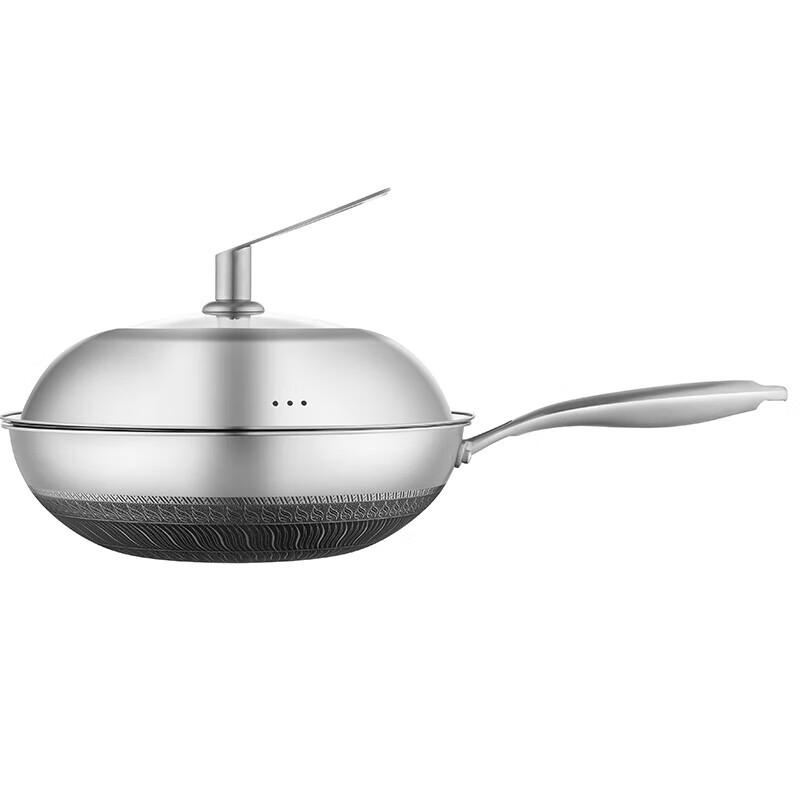 Debo 316 Edelstahl Waben-Wok