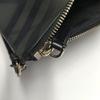 [Gebraucht] London Gray beschichtete Canvas Clutch - Sehr gut #1GHEZP9