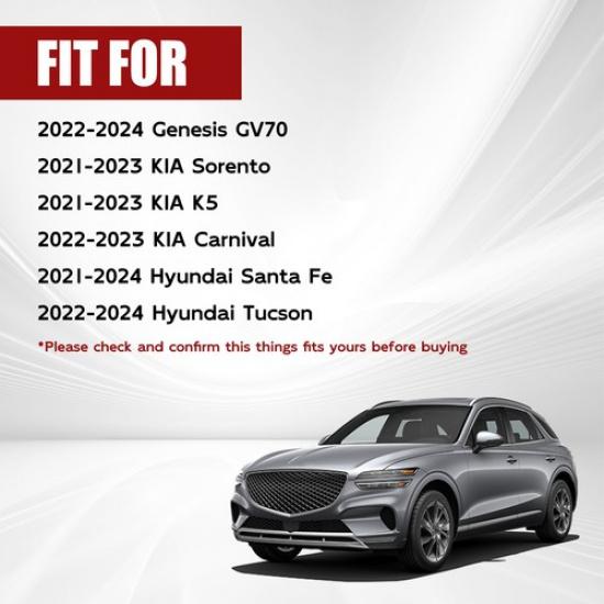 Front/Rear Bumper Parking Sensor Plug For Genesis GV70 Hyundai Santa Fe Tucson