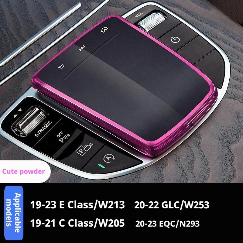 For Mercedes Benz C EQC E GLC CLS GLE GLS 2019-2025 Car Center Console Touchpad Cover Controller Mouse Protector TPU Cover