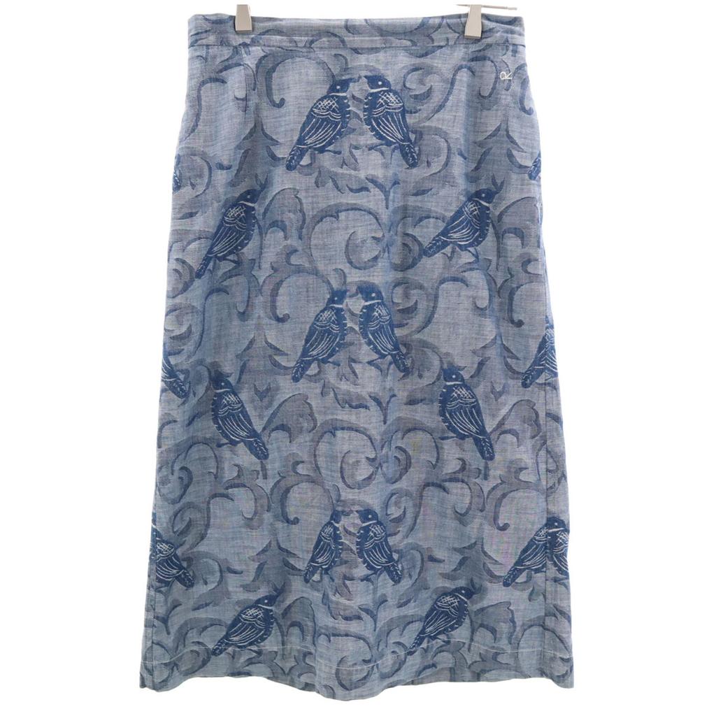 45R made in Japan Overall handle Mimole length skirt 3 Navy Women Used