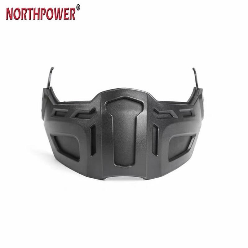 JIANGJUN Tactical FAST Helmet Foldable Face Shield 1
