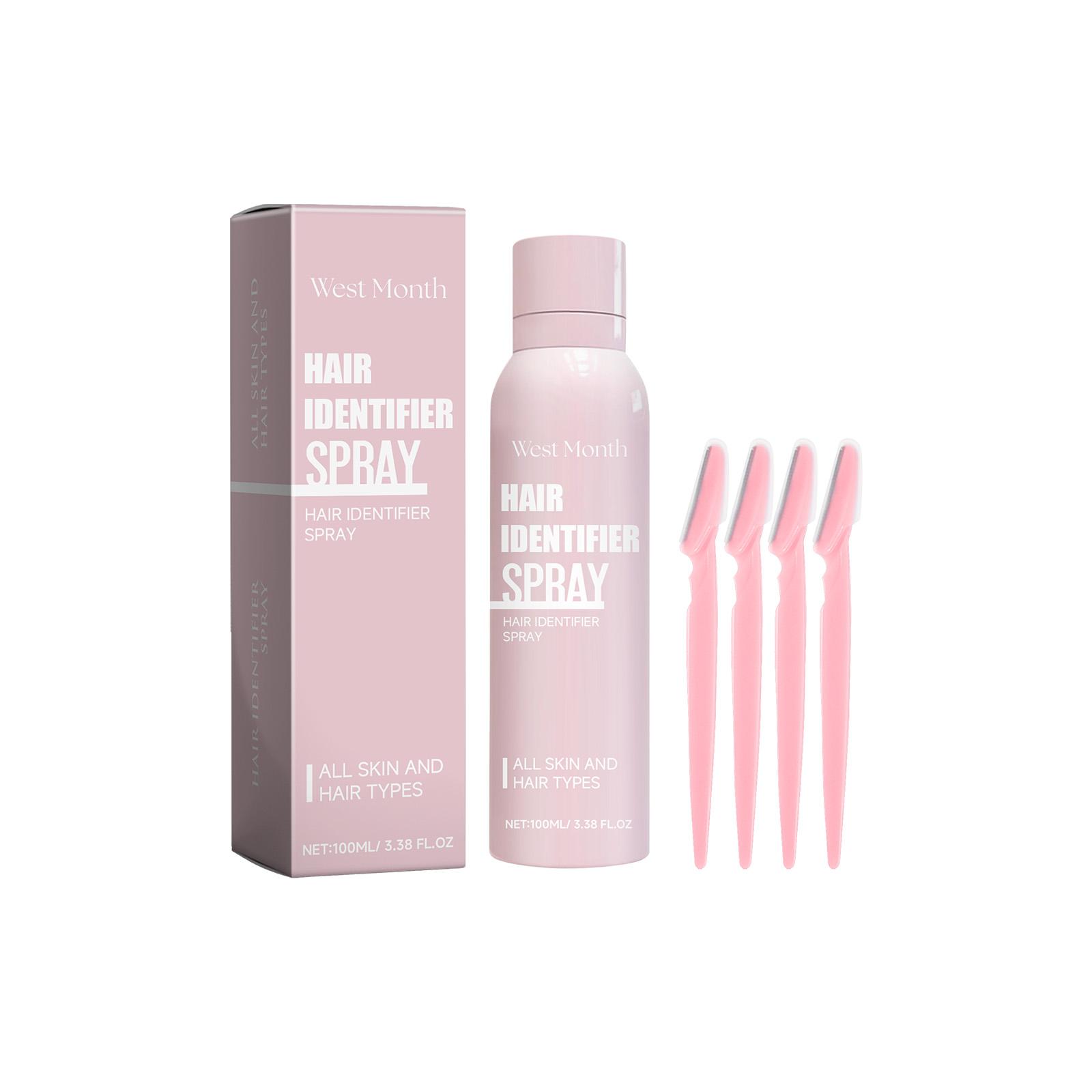 

100 мл Спрей для идентификации волос на лице Осветляющий Смягчающий для волос Нежный Не вызывающий раздражения Спрей для удаления волос