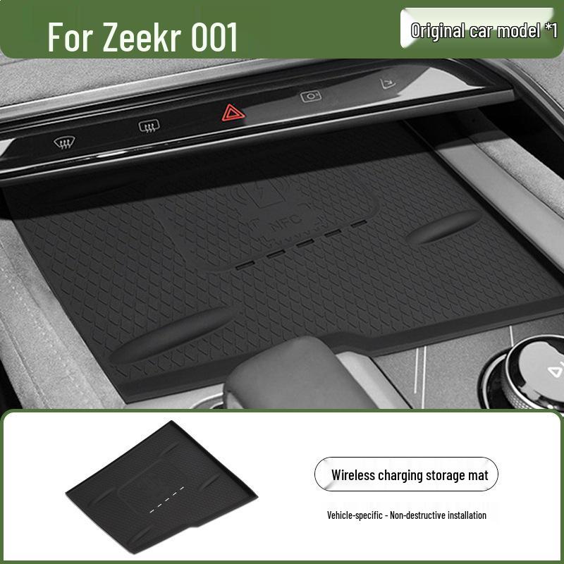26 Accessories for Zeekr 001 Interior: Center Console Tissue Box & Screen Storage Organizer