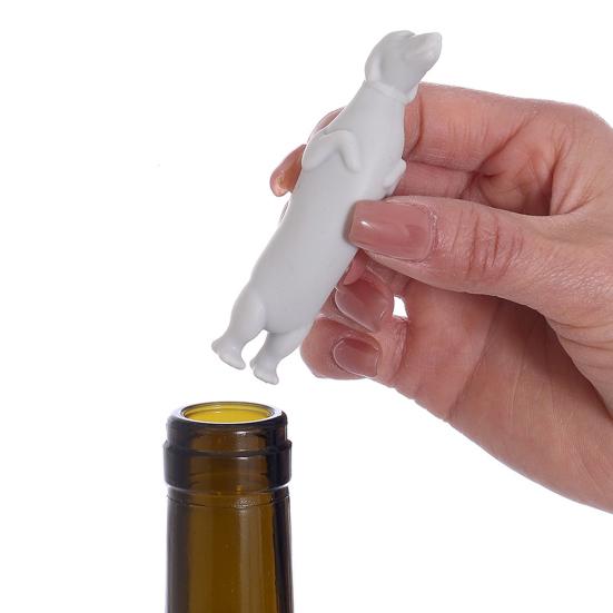 Dachshund Wine Stopper Silicone Bottle Stoppers for Wine Champagne Reusable Sealing Cap Birthday Gifts for Wine Lovers