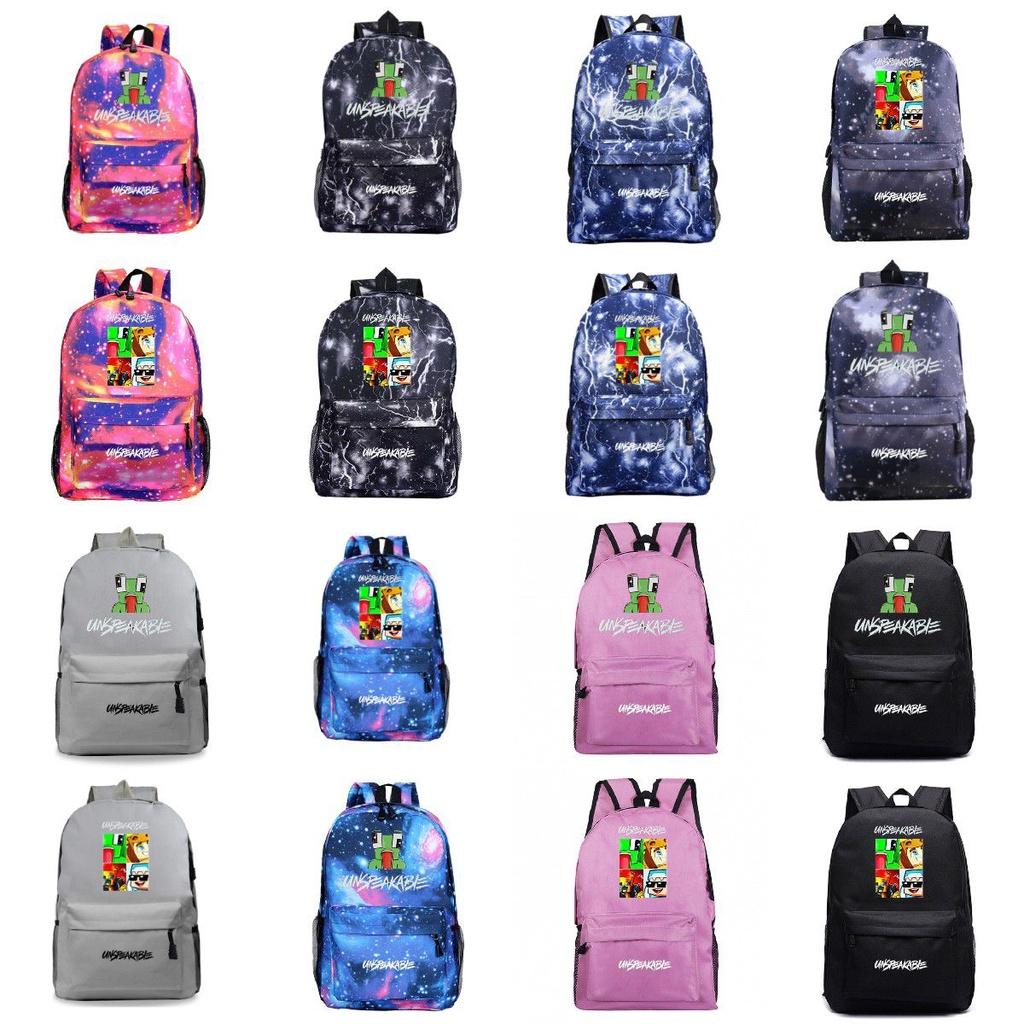 Unspeakable Backpack With Large Capacity For Boys And Girls