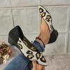 Fashion Women's Shoes 2025 Fashion Shallow Mouth Women's High Heels Fashion Leopard Print Daily Pumps  Sexy Pointed Toe Pumps for Women