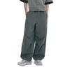 Adidas Fos Series Woven Tracksuit Bottoms Fashionable Simple Aesthetic Trendy Casual Pants Men Bottoms Gray KB4619