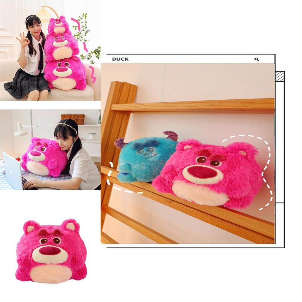 Cute Strawberry Bear Plush Toy Sullivan Stuffed Animal Cartoon Pillow Wholesale