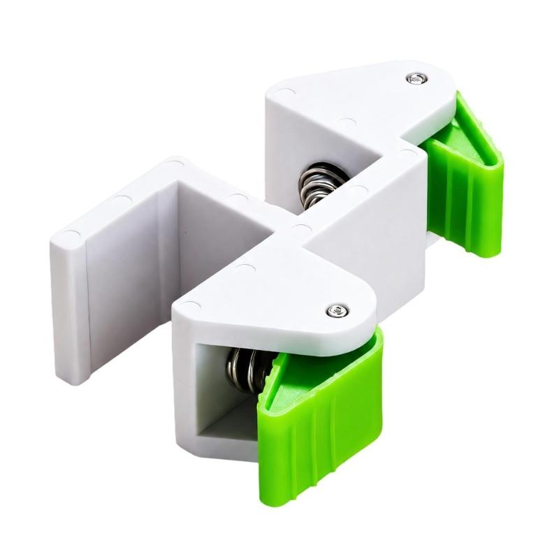 Panel Marking Clamp with Soft Contact Lining and Carbon Steel Components for Cabinet Fitting and Furniture DIY Projects
