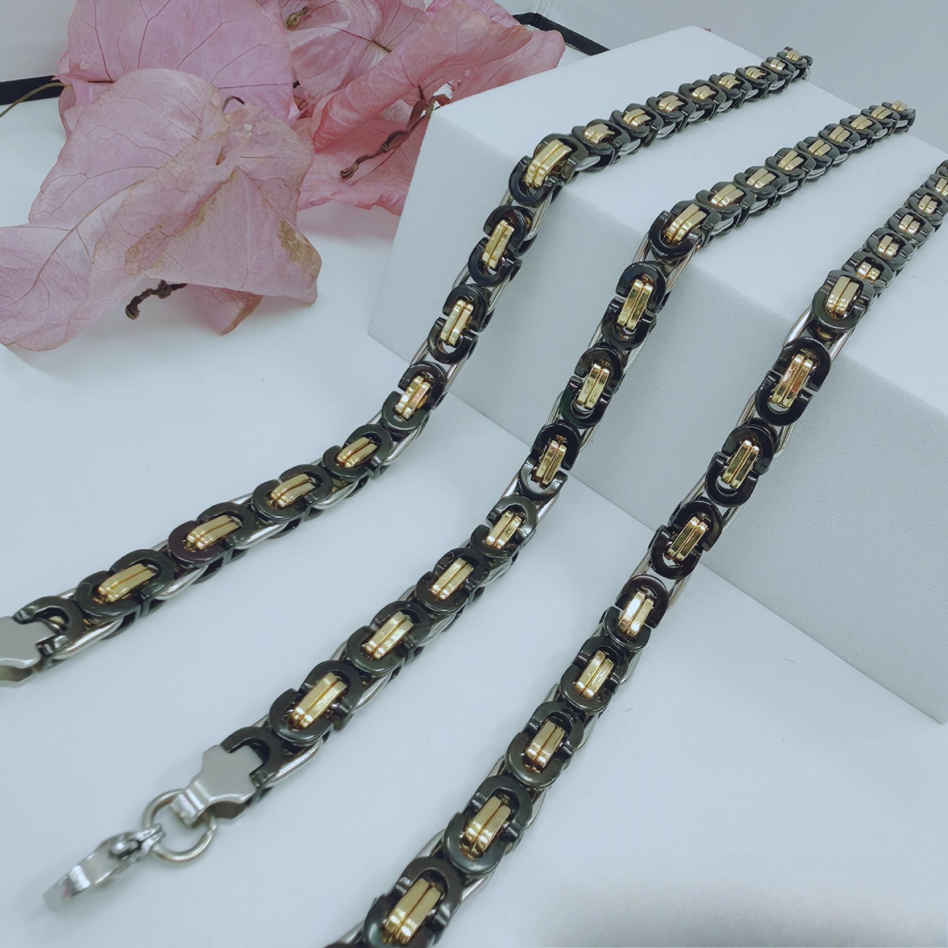 

2025 Trendy Men s Accessories Fashion Men s Atmosphere Necklace Clavicle Chain 60CM