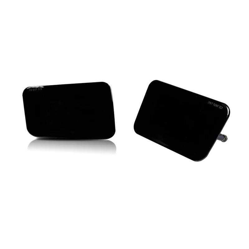 

Red / Smoked Lens Car Rear Bumper Reflector Tail/Brake Light Housings For 2005 2006 2007 2008 2009 Hummer H2, No Bulb / Socket Smoked Lens
