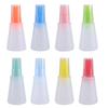 Silicone Kitchen/BBQ Oil & Seasoning Brush with Scale & Lid