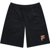 Solid Logo Print Loose Casual Shorts Men Shorts Deep-Black T11M323610FBK