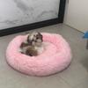Super Soft Dog Bed Plush Cat Mat Dog Beds Round Cushion Pet Product Accessories Washable Dog and Cat Cushion Bed Winter Warm Sofa Hot Sell