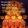 Luminous Slow Rebound Halloween Pumpkin Squeeze Toy – Decompression Toy Blind Box for All Ages