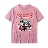 Aggretsuko Rocker Rage Tee Shirt Casual Custom Tops T Shirt New Design Cotton Unisex Top TShirts Plus Size