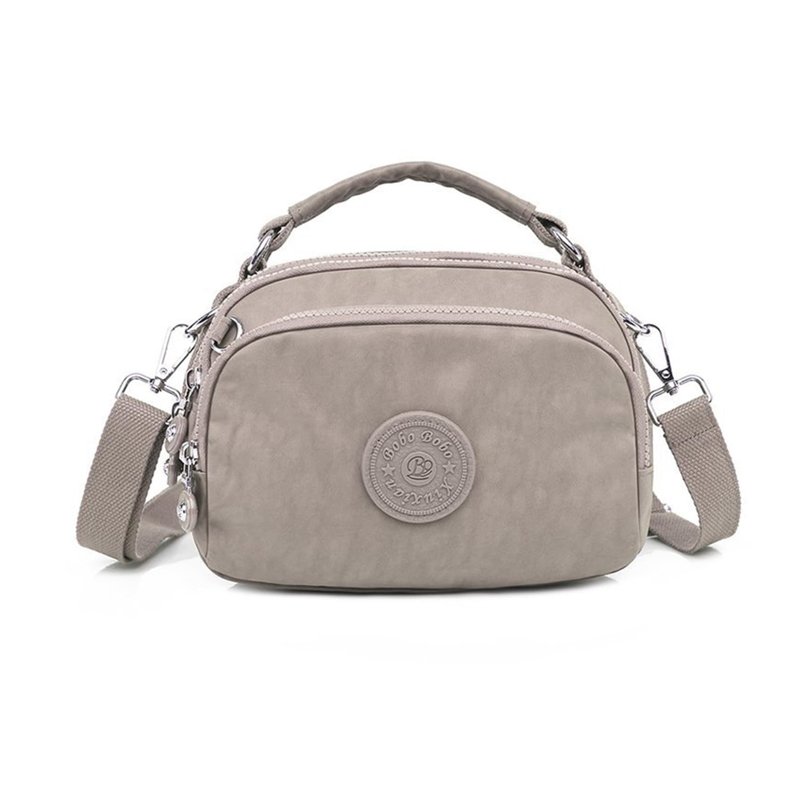 

NICOLE & DORIS Mini Shoulder Bag for Women, Pochette, Sacoche Bag for Girls, Small, Multi-Storage, Multiple Pockets, Dividers, Water-Repellent,