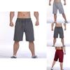 Soft Casual Drawstring Mens Shorts Plain Athletic Running Training Bottoms