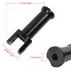 Baohatsu Harley Footpeg Support Kit Black Aluminum Compatible with 2018-2020