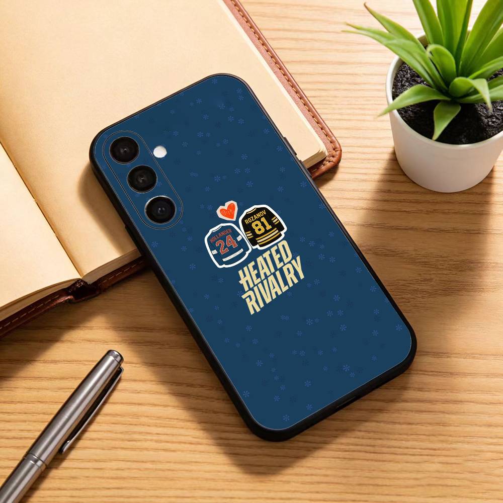 

H-Heated Rivalry Phone Case For Samsung Galaxy A20,21s,22,31,32,52,53,72,73,80,91 Soft Black Shell Samsung a71 4g