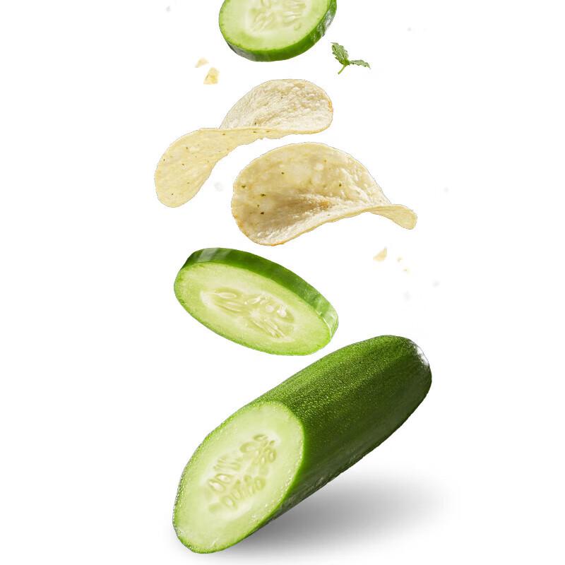 Lay's Cucumber Flavor Puffed Potato Chips, 14-Pack