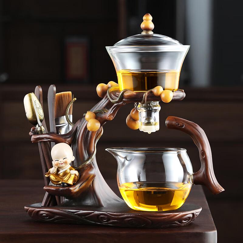 

Shang Yan Fang Automatic Glass Kung Fu Tea Set