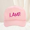 LAMF LAMF Wie von Johnny Thunders getragen Baseballkappe cool Unisex Damen Verstellbar Outdoor Groß für Laufen und Wochenendhut