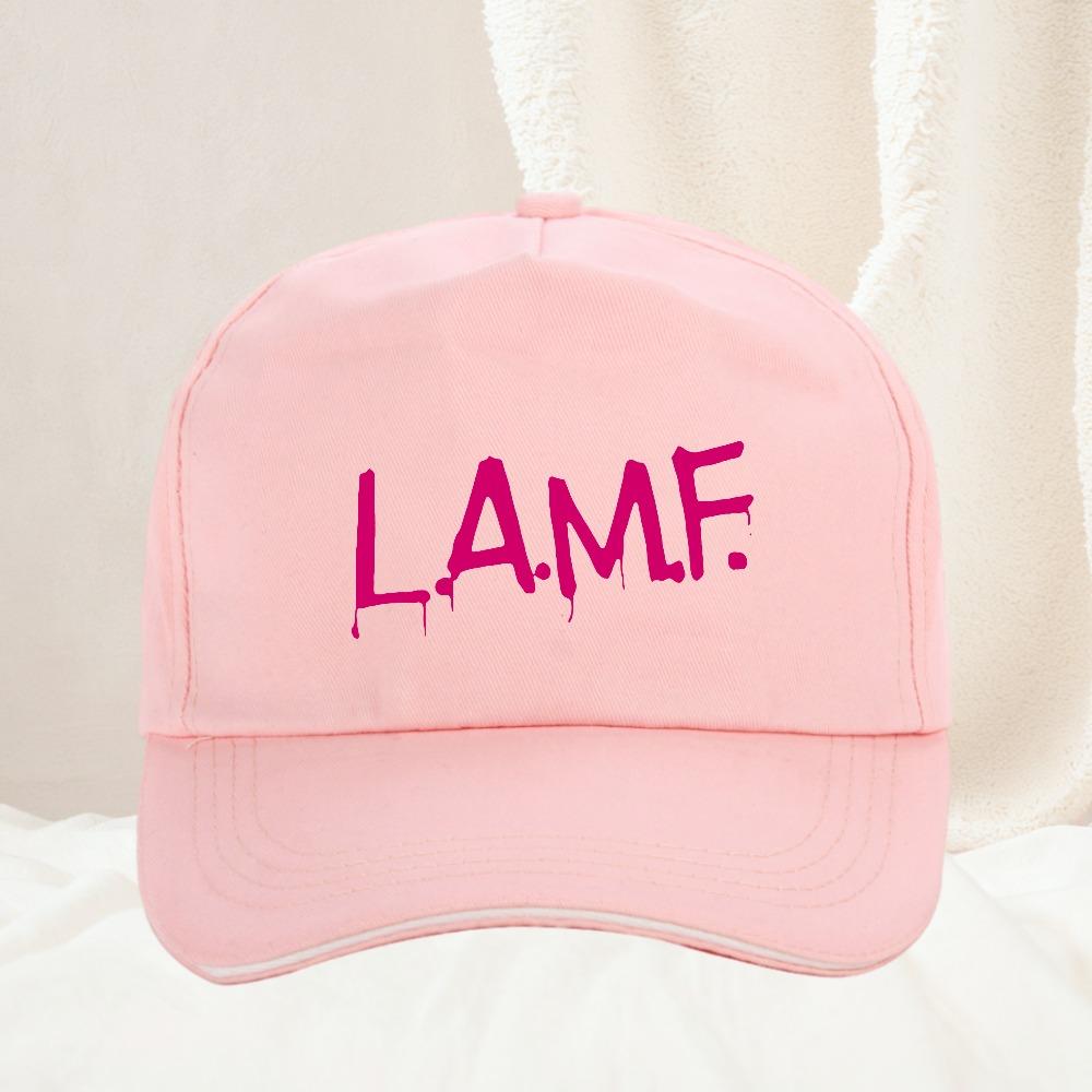 LAMF LAMF Wie von Johnny Thunders getragen Baseballkappe cool Unisex Damen Verstellbar Outdoor Groß für Laufen und Wochenendhut