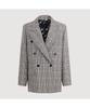 Lucky Chouette Embroidered Button Check Double Jacket (Multi Color) Lfjas25205Xxx
