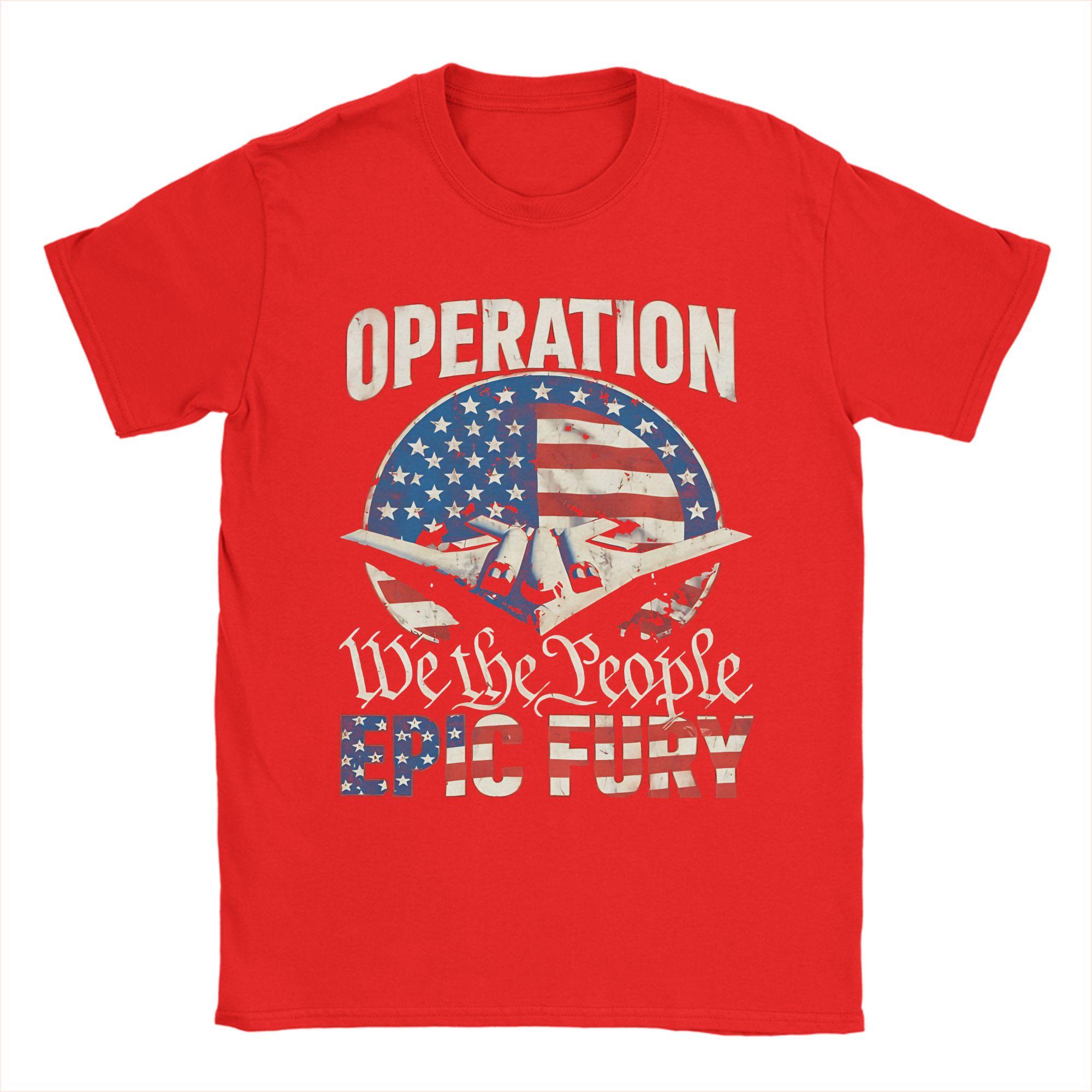

Fashion Operation Epic Fury Smoke T-Shirts for Unisex Round Neck Cotton T Shirt Short Sleeve Tee Shirt Graphic Printed Clothes S