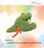 Snot Bear Dinosaur Plush Toy: Cute Avocado Backpack & Flower Brush - Children's Day Gift