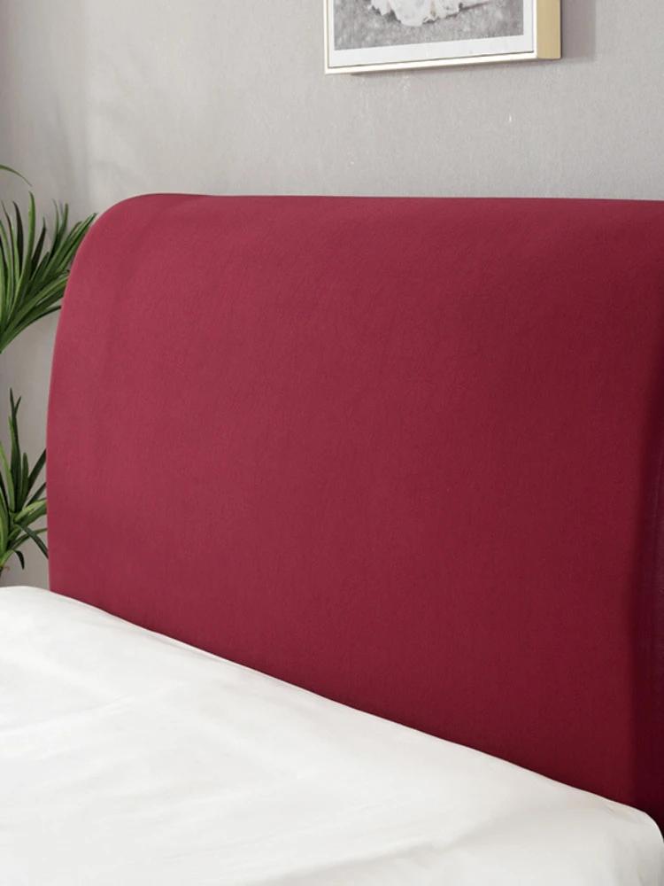 

Пылезащитный чехол для кровати, мягкий на ощупь, чехол для изголовья, защита спины, эластичный, все включено, модный, товары для дома W110-140cm