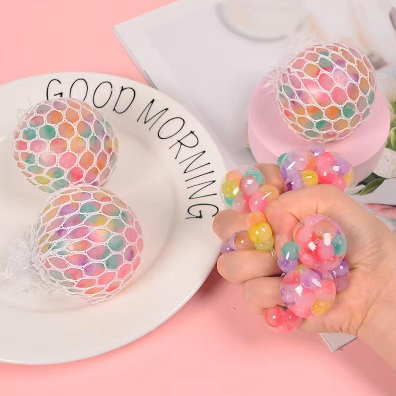 Maltose Colorful Glitter Squeezing Stress Ball Cute Slow Rebound Squeezing Toy For Children Adults Gift
