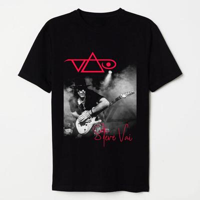 Nieuw Zeldzaam Steve Vai Shirt Album Cadeau Voor Fans Unisex Alle Maten Shirt AN423 Unisex T-shirt
