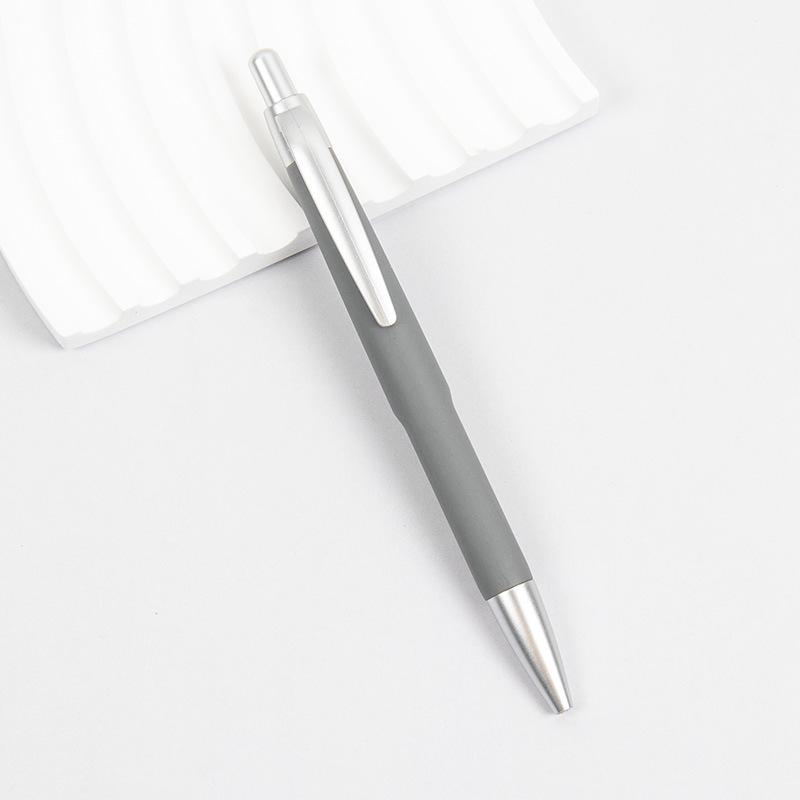 Business Gift Colored Spray Ballpoint Pen with Logo for Advertising, Hotels, and Meetings