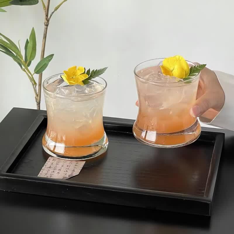 De'Ou Starlight Thick-Bottomed Tapered Glass Cup Set