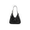 New CHARLES&KEITH Synthetic Leather Portable Crossbody Hobo Shoulder Bag Women's Black/White/Chocolate CK2-40271215