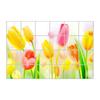 Papier Peint Mural de Cuisine Amovible Imperméable Autocollant Mural Vinyle Décoration Murale Maison DIY Impression Fruits Cuisine Décoration Cuisine