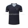 Unisex Badminton Training Shirt With Contrast Shoulder Design Mesh Quick-Dry Sport Top Team Match