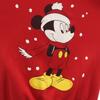 MICKEY UNLIMITED 90s Old USA Made Mickey Mouse Long Sleeve Trainer Men's Used
