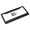 1/2Pcs Stainless Steel License Plate Bracket Bracket Car Label Frame Universal License Plate Frame American License Plate Frame License Plate Covers