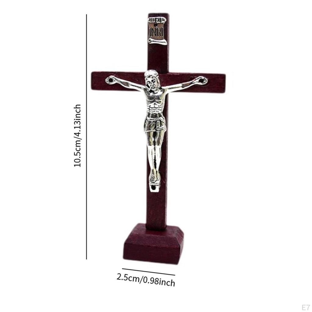 Crucifix Jesus Sculpture for Desktop or Hanging Decoration