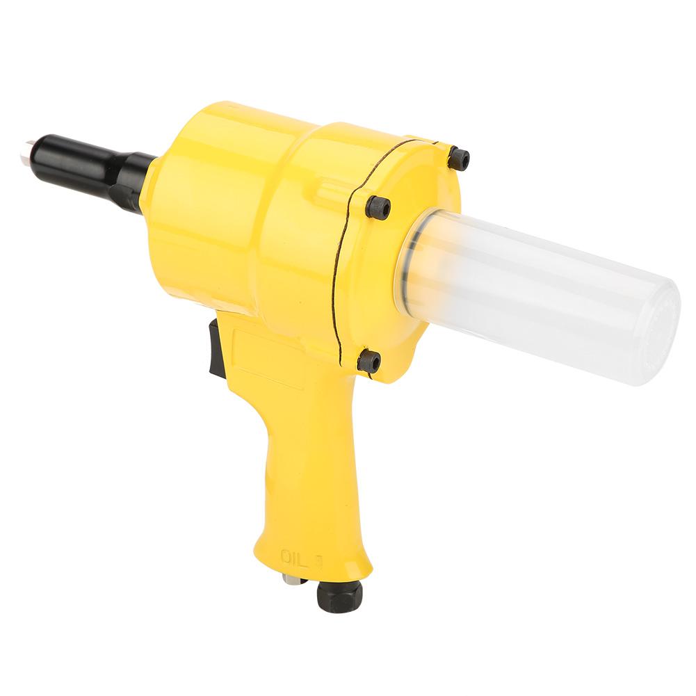 Rivet  ,   Rivet  , Pneumatic Riveter   Type Grip Hvy Duty Rivet     Powered Riveting Tool 2.4-4.8mm Yellow for, automotive riveters