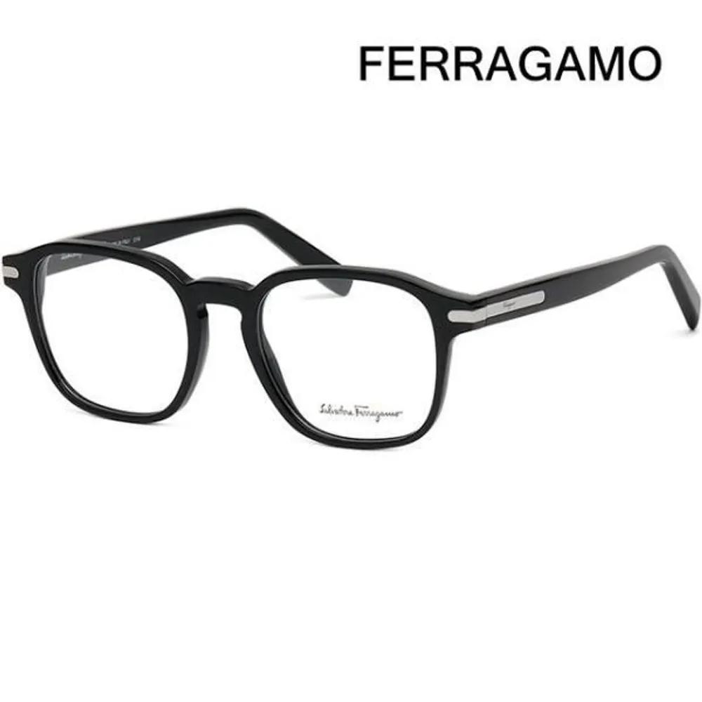 [Salvatore Ferragamo] Eyeglass Frames SF2878 001 Square Horn-rimmed