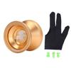 Unresponsive Alloy Aluminum Ball Replacement with 3 Strings for Adults Yo-yo Yo-yo